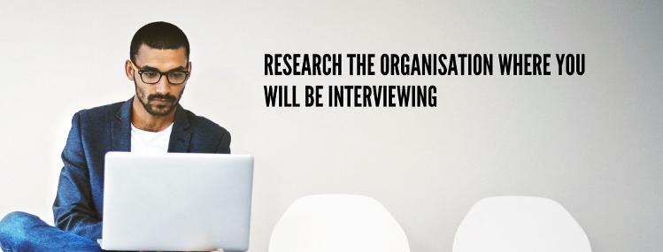 How to prepare for a job interview, research the company